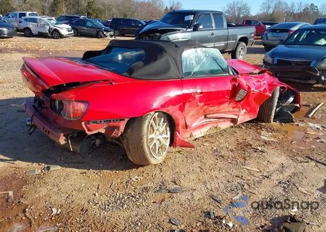 2000 Honda S2000 из США, поврежденный, VIN JHMAP1142YT005779